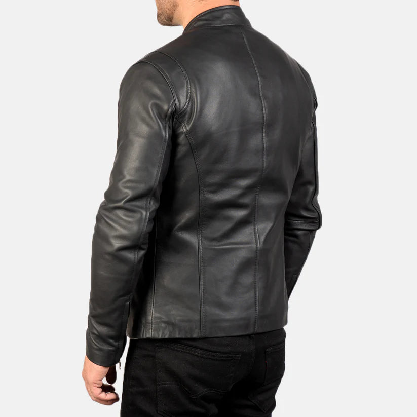 Black Real Leather Jacket Leather Jacket Leather Scoutt