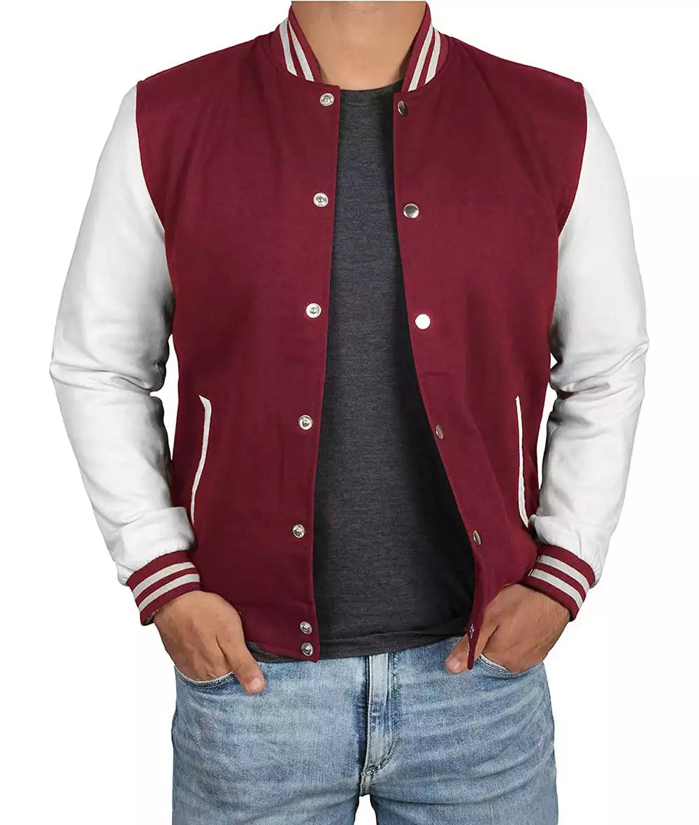 Varsity Jacket for Men - Baseball Bomber Style LSM-0066